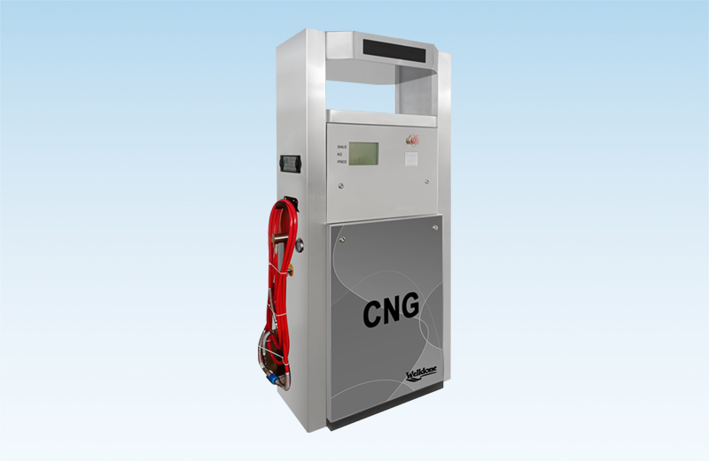 With LED CNG Dispenser